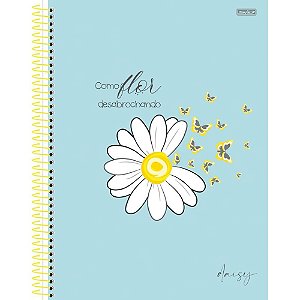 Caderno 01X1 Capa Dura Daisy 80F PCT com 04
