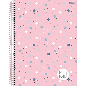 Caderno 01X1 Capa Dura BILLY BALLS B/A 80F PCT com 04