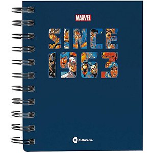 Caderneta Marvel 80F ESP CD 15X11,5CM