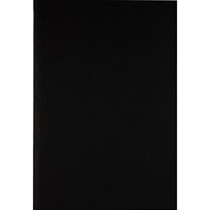 Caderneta 1/8 Preto Brochura 100 Folhas - Pacote com 5
