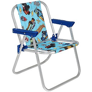 Cadeira para Piscina e Praia HOT Wheels 30KG 39X41,5X49,5CM