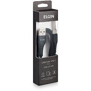 Cabo USB 20 Tipo C 10MTS Preto