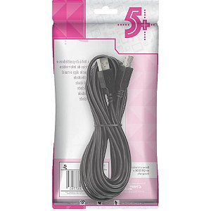 Cabo USB 20 AM X BM 5MTS