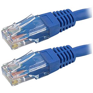 Cabo de Rede PATCH CORD CAT5E UTP 25M Azul