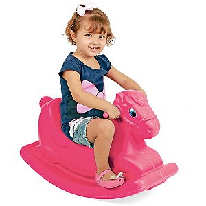 Brinquedo para Playground Cavalinho Huppa Huppa Rosa