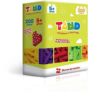 Brinquedo para Montar TAND 200 Peças