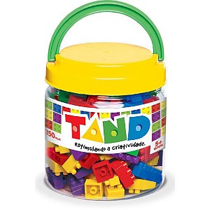 Brinquedo para Montar TAND - 150 Peças Coloridas