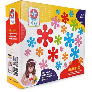 Brinquedo para Montar STAR PLIC 30 Peças Coloridas