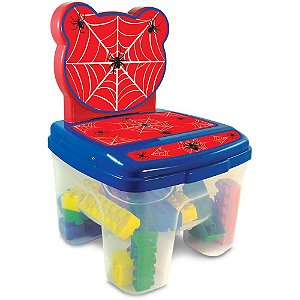Brinquedo para Montar Spider Cadeira TOY Blocos – 24 Peças
