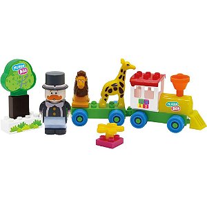 Brinquedo para Montar Mundo Bita Animais da Selva