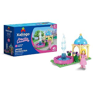 Brinquedo para Montar Jardim da Princesa 45 Peças