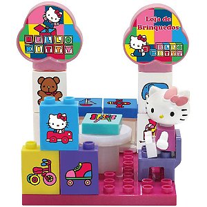 Brinquedo para Montar Hello KITTY Loja de Brinquedos