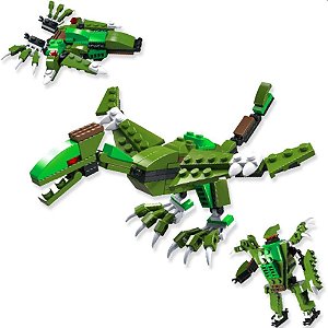 Brinquedo para Montar Cyberdino BLOCKS 100/109PC SOR