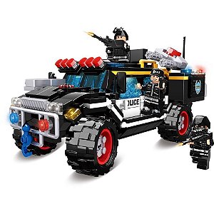 Brinquedo para Montar Central de Apoio 663 PCS