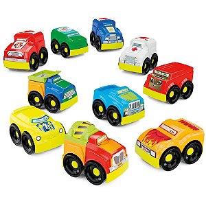 Brinquedo para Montar Carro BIG Friends para Montar 72P