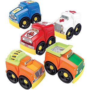 Brinquedo para Montar Cadeira com Carrinhos Coloridos e Peças
