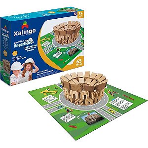Brinquedo para Montar Brincando de Engenheiro Colise