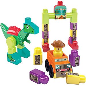 Brinquedo para Montar Blocossauro 31 Peças