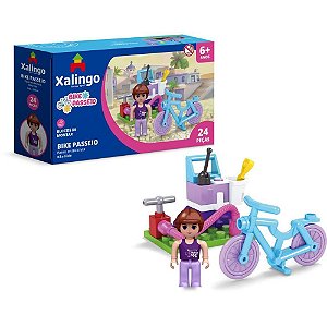 Brinquedo para Montar Bike Passeio 24 Peças