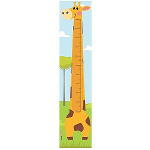 Brinquedo para Bebê Régua Adesiva Girafa 38CMX1,60
