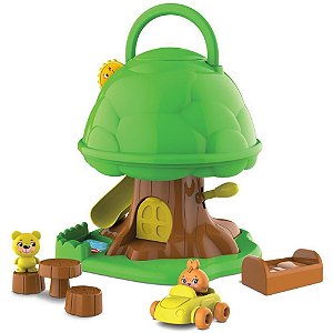 Brinquedo para Bebê Casa da Arvore com Acessórios