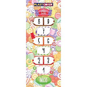 Brinquedo para Bebê Amarelinha CANDY 80CMX2M