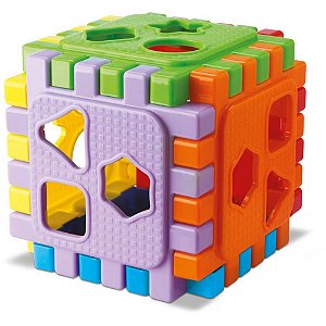 Brinquedo Educativo Cubo Didático