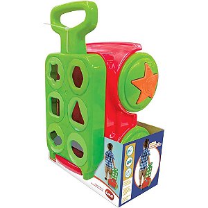 Brinquedo Educativo Amicãozinho Pedagógico 7 Peças