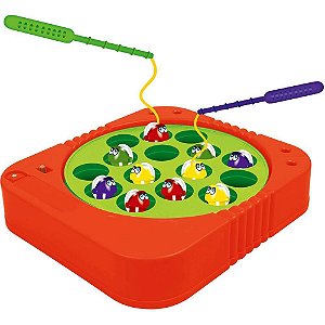 Brinquedo Diverso Pega Peixe 2 Varinhas