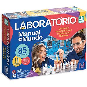 Brinquedo Diverso Laboratório Manual do Mundo