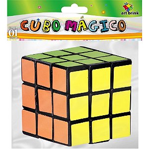 Brinquedo Diverso Cubo Mágico Pequeno 3X3 Cores