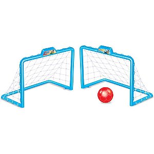 Brinquedo Diverso Chute a GOL - 2 Traves e Bola de Vinil
