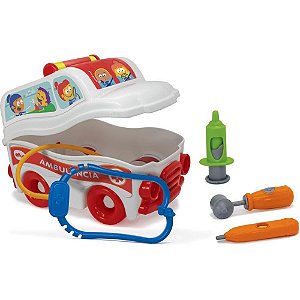Brincando de Profissões SOS Resgate Ambulancia