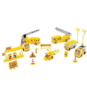 Brincando de Profissões Equipe de Construcão Completo