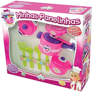 Brincando de Casinha Panela e Cia - Minhas Panelinhas