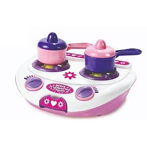 Brincando de Casinha Panela e Cia Meu Primeiro Fogão