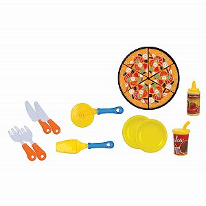 Brincando de Casinha FAST Food Pizza KREC KREC com AC