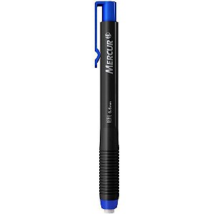 Borracha Caneta Azul 1PC CX com 12