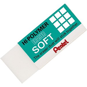 Borracha Branca HI-POLYMER Pequena para Engenharia - Caixa com 48 Unidades