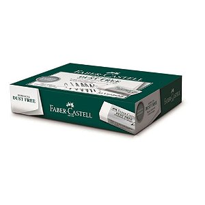 Borracha Branca DUST Free Pequena - Caixa com 30 Unidades