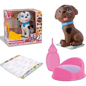 Boneco e Personagem PET Friends DOG FAZ Xixi 22CM