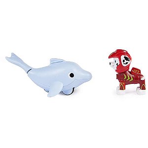 Boneco e Personagem Patrulha Canina Hero Marshall