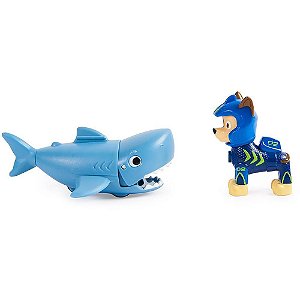 Boneco e Personagem Patrulha Canina Hero Chase (S)