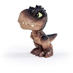 Boneco e Personagem Mini T-REX Marrom Escuro 12CM