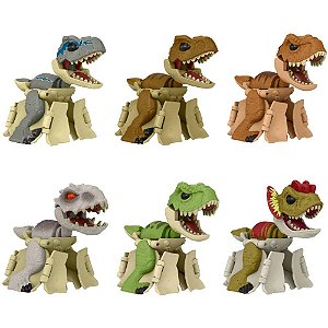 Boneco e Personagem Jurassic WORLD Fierce Changers - OVO Surpresa
