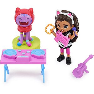 Boneco e Personagem GABBYS Dollhouse CAT Karãoke