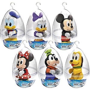 Boneco e Personagem Disney Agarradinhos NO OVO
