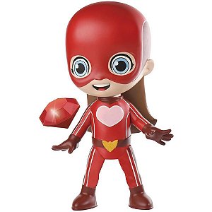 Boneco Personagem Aventureiros Super Sereia 27CM com Pedra do Poder