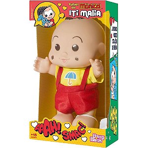 Boneca Turma da Mônica Cascão 24CM