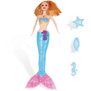 Boneca Seria Fashion com LUZ e ACES(S)